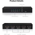 Miniatyrbild 3 av 3: 4 x HDMI video-ljud splitter - CLUB 3D - SenseVision CSV-1380 - HDCP-kompatibel - 3D-stöd - 4K-upplösning