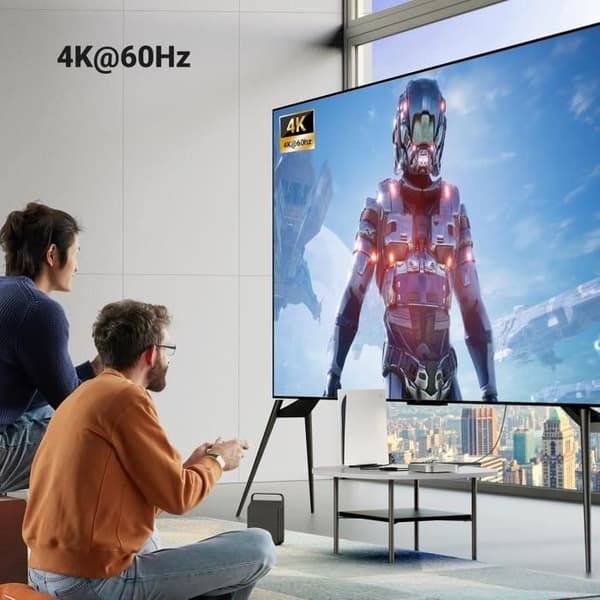 HDMI-switch - UGREEN - 4K 60Hz - 2 ingångar 1 utgång - 18 Gbps - PS5 PS4-kompatibel