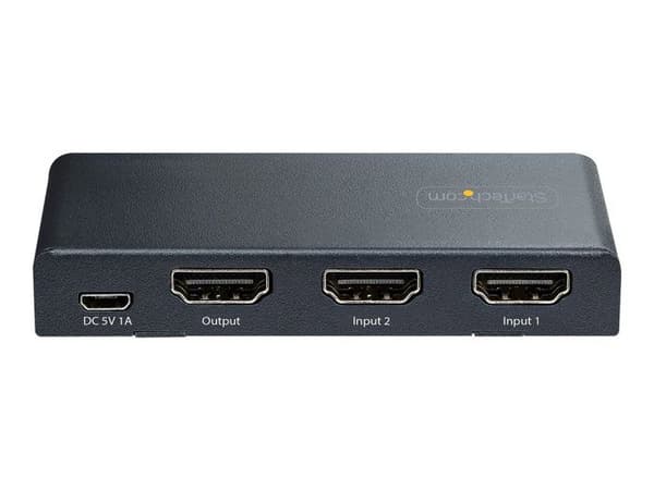 HDMI-switch - STARTECH - 2 portar - 8K 60Hz - HDR10+ - Strömadapter