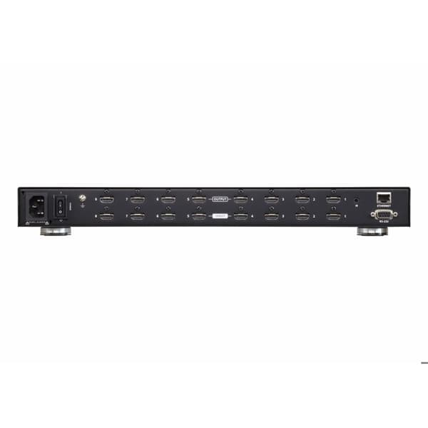 ATEN VanCryst VM0808HB 8 x 8 True 4K HDMI Matrix Switch Video-Audio Switch - Svart