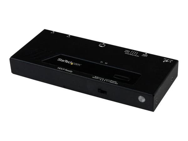 STARTECH 2-ports HDMI-videoswitch med automatisk prioritetsväxling - 1080p