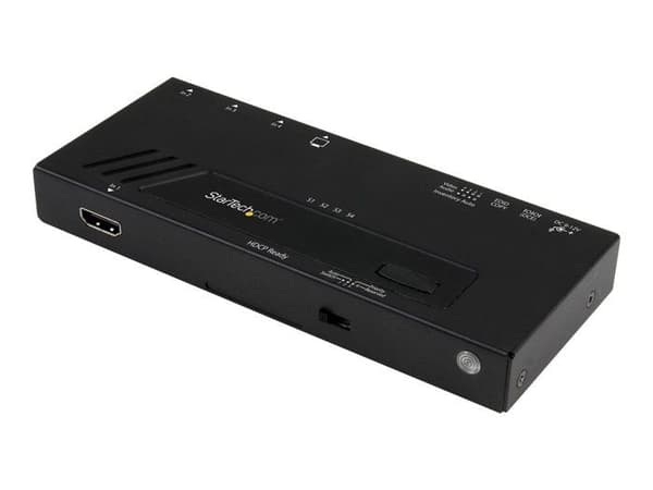 STARTECH HDMI-switch - 4K - 4 portar - snabb växling och automatisk detektering