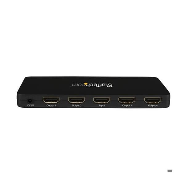 4-portars 4K HDMI videodelare - STARTECH - ST124HD4K - 3840x2160 upplösning - 7.1 surroundljud