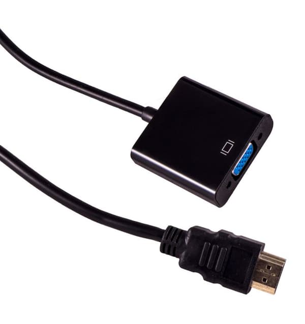 Ewent EW9864 HDMI Video Converter - VGA HDMI Svart