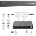Miniatyrbild 3 av 4: HDMI 2.1-splitter - DIGITUS - DS-55339 - 8K60Hz - Ljudutvinning - Anpassningsbara EDID-inställningar