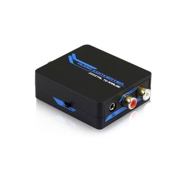 KONVERTERARE I DIGITAL TOSHLINK COAXIAL OUTPUT ANALOGIC+HÖRTELEFON