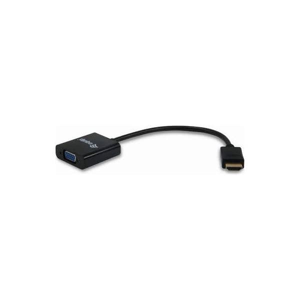 AISENS HDMI DUPLIKATOR 4K30HZ 1x2 MED STRÖM FODRAL SVART