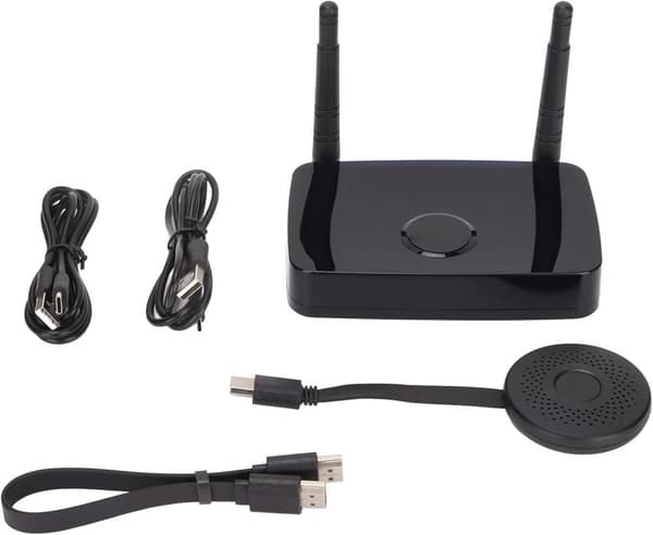 NÖRDIC Wireless HD 1080 P Multimedia Interface Transmitter Receiver Kit, Supports 5G and 2.4G Dual Band WiFi