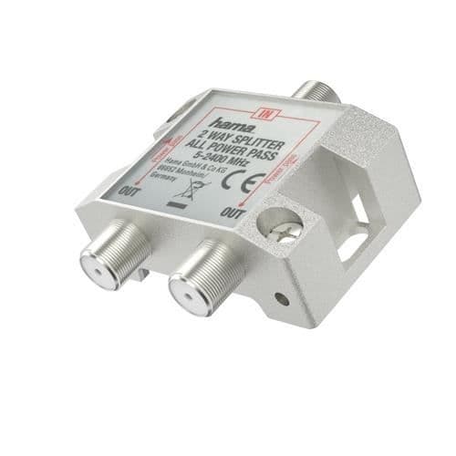 SAT SPLITTER, 2 FACK, HELT SKÖDD HAMA 00205231