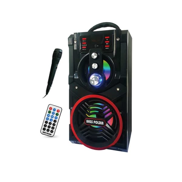 Bluetooth-högtalare med radio och karaokefunktion