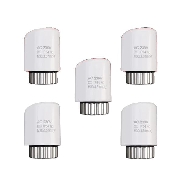 Sähkölämmitteinen toimilaite, AC 230V, IP54 Suojaus,NC 5Kappaletta tyyppi 3 NC 5Pieces type 1