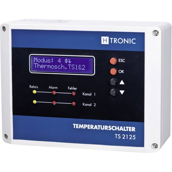H-Tronic TS 2125 Multifunktions-temperaturbrytare -55 - 125 °C