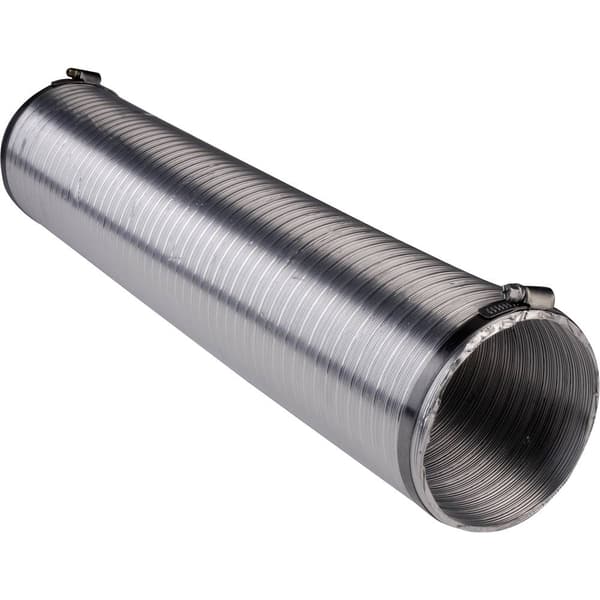 Wallair N51803 Flexibelt luftningsrör Aluminium (Ø x L) 8 cm x 2.5 m Silver