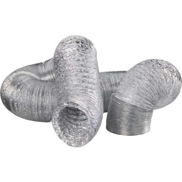 Wallair N55878 Flexibelt luftningsrör Aluminium (Ø x L) 10.2 cm x 10 m Silver