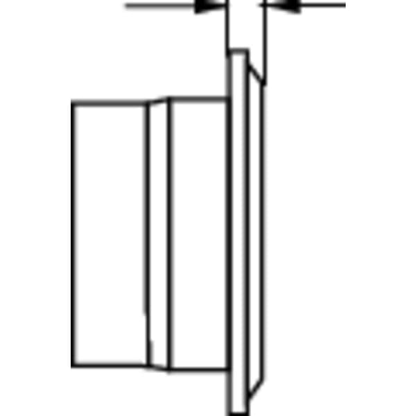 SIKU 100 PF-L Badrumsfläkt 230 V 98 m³/h 10 cm