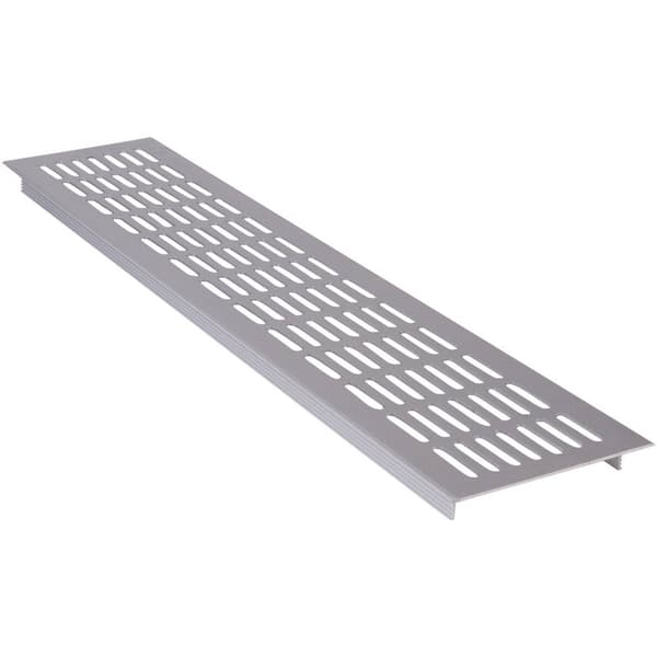 Wallair Galler i lättmetall Silver (L x B x H) 480 x 100 x 16 mm N35847