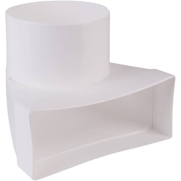Wallair N15840 Platt kanalventilationssystem 150 Nedböjning