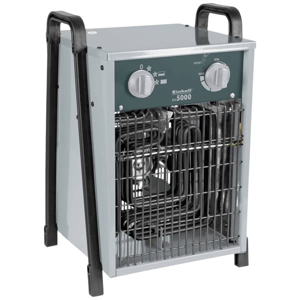 Einhell 2338266 EH 5000 Byggfläkt 2500 W, 5000 W Grå, Svart Grön, Grå