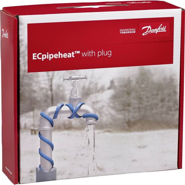 Danfoss 088L0993 Värmekabel 230 V 100 W 10 m självbegränsande