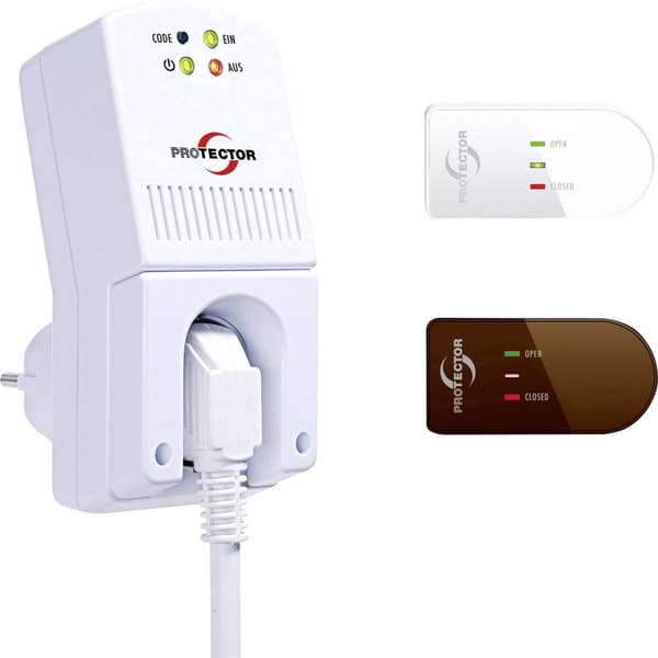 Protector Trådlös frånluftkontroll AS-5120 1000 W Vit Godkännanden (avluftkontroll): DIBt