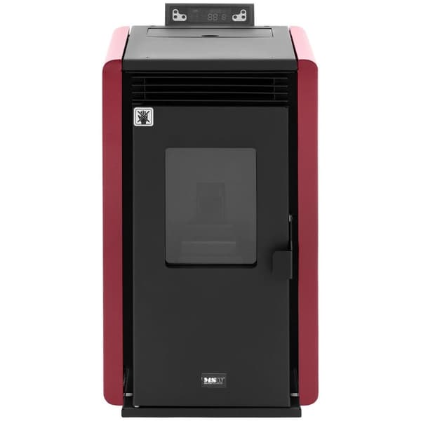 MSW Pelletskamin - 6 kW - För 50–150 m³ - 5 nivåer – Timer