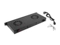 Miniatyrbild 2 av 4: Lanberg AK-1502-B rack accessory Fan panel