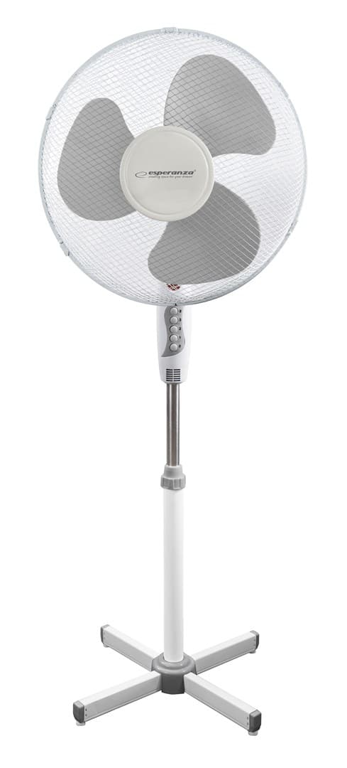 Esperanza EHF001WE Stående fläkt 16" Vit och Grå