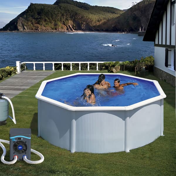 Gre Pools Värmepump Mini 40 M³ Grå 40 m3
