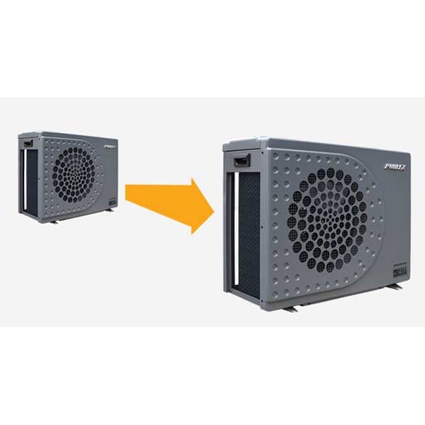 Poolex Varmepumpe Jetline Selection Fi 75 7.1kw 2-4 M³/h Søvfarvet 30-45 m³