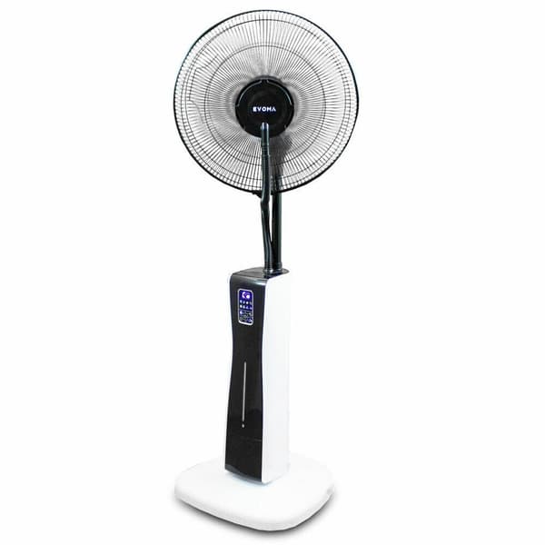 Ventilatorstyret luftfugter 40cm stærk Stående ventilator
