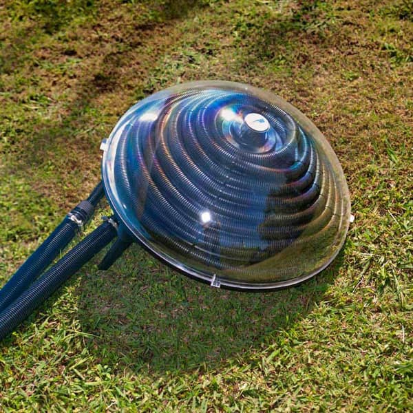 Gre Opvarmning Af Poolvand Solar Sort 57 x 25 cm