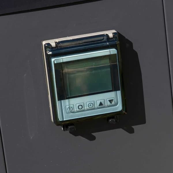 Gre Inverter Varmepumpe 30 M³ 230 V Ø50 Mm 5kw Sort 30 m³