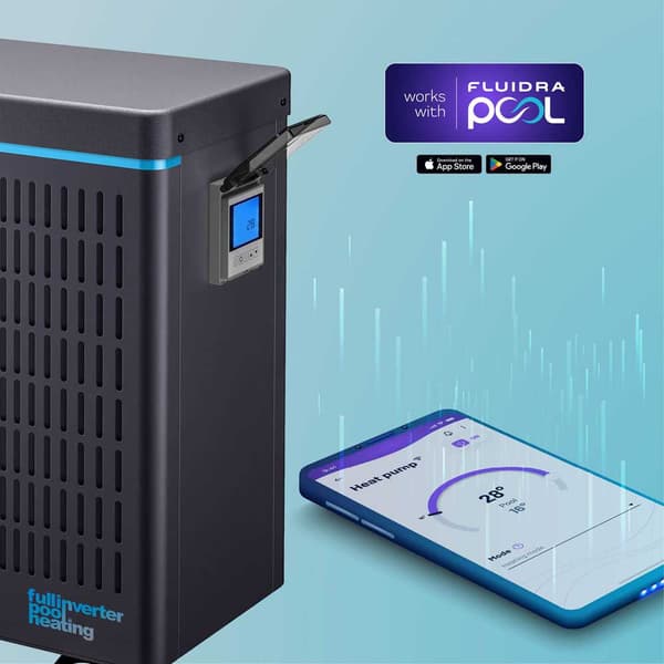 Gre Inverter Värmepump 75 M³ 230 V Ø50mm 13kw Blå 75 m³