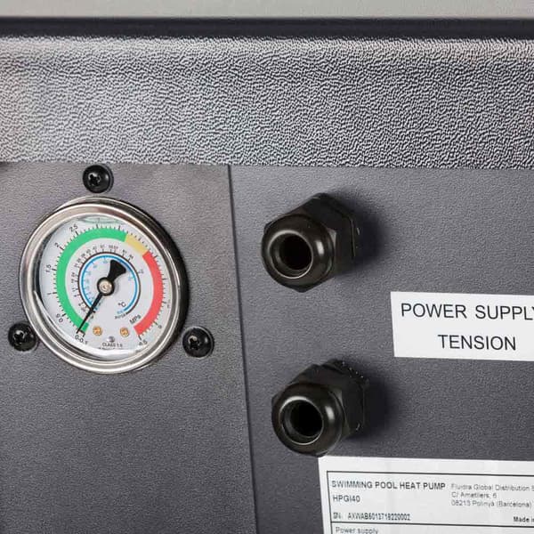 Gre Inverter Värmepump 75 M³ 230 V Ø50mm 13kw Blå 75 m³
