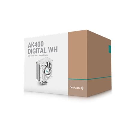 Deepcool CPU-kylare | Digital luftkylare i vit färg | AK400 modell