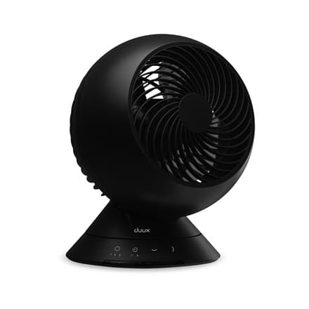 Duux | Fläkt | Globen | TableFan | Svart | Diameter 26 cm | Antal hastigheter 3 | Svängning | 23 W | Ja