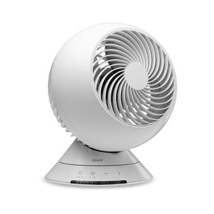 Duux | Tuuletin | Maapallo | TableFan | Valkoinen | Halkaisija 26 cm | Nopeuksien lukumäärä 3 | Värähtely | 23 W | Joo
