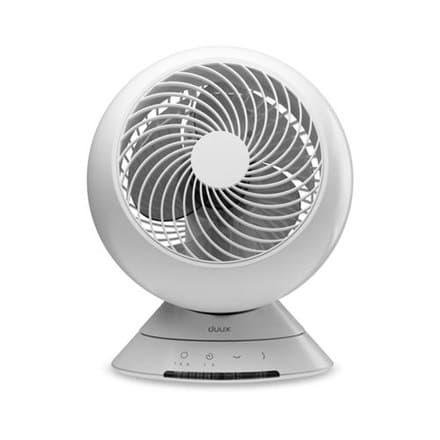 Duux | Tuuletin | Maapallo | TableFan | Valkoinen | Halkaisija 26 cm | Nopeuksien lukumäärä 3 | Värähtely | 23 W | Joo