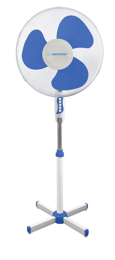 Esperanza EHF001WB, 16'' seisova tuuletin, valkoinen/sininen