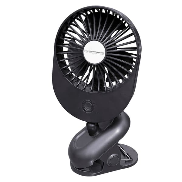 Esperanza EHF103K, Kompakt USB-blæser, SORT