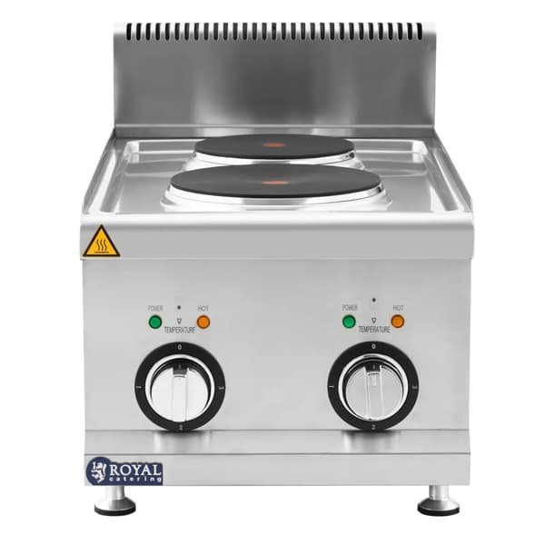 Royal Catering - Elspis - 4,6 kW - 2 plattor - Bänkmodell