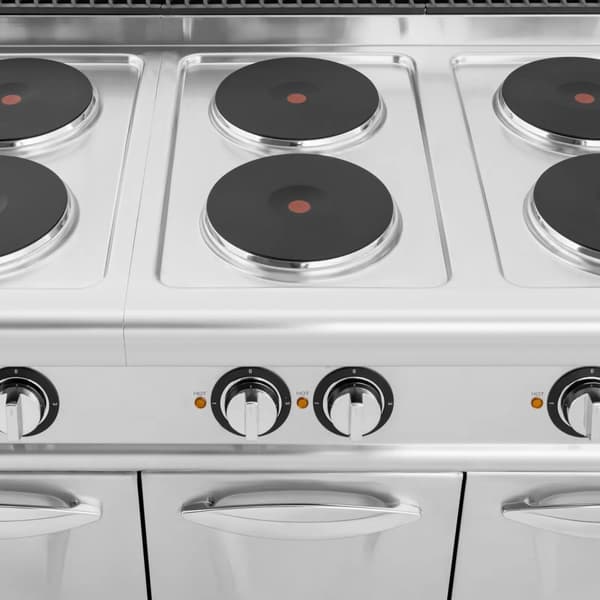 Royal Catering - Elspis - 15,6 kW - 6 plattor - Underskåp