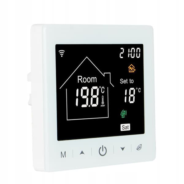 WIFI RUMSTERMOSTAT DIGITAL LCD STYRNING 16A