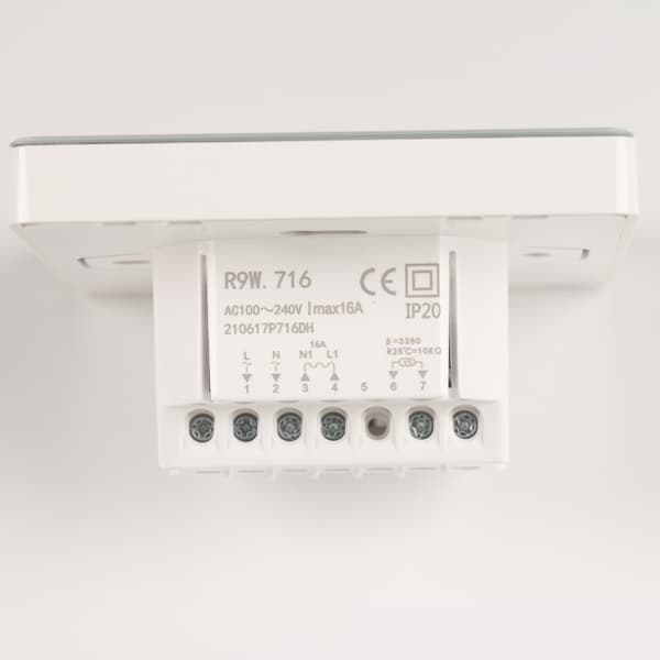 WIFI RUMSTERMOSTAT DIGITAL LCD STYRNING 16A