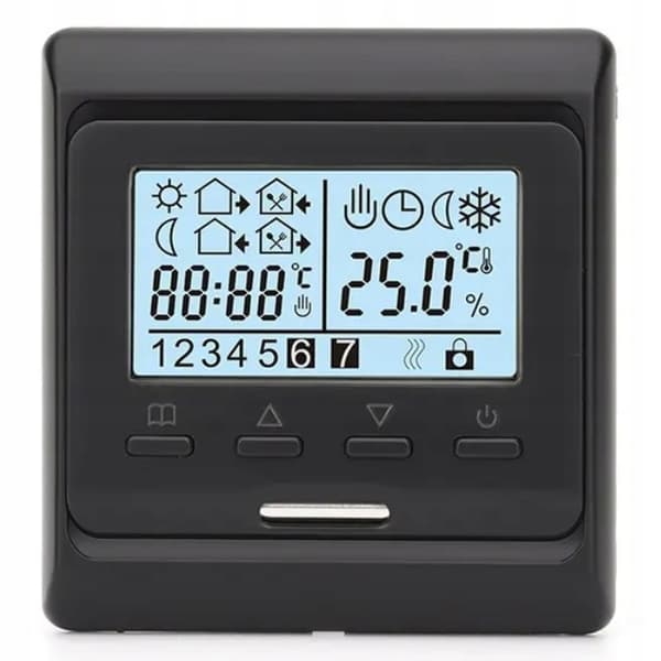 WIFI RUMSTERMOSTAT DIGITAL LCD STYRNING 16A