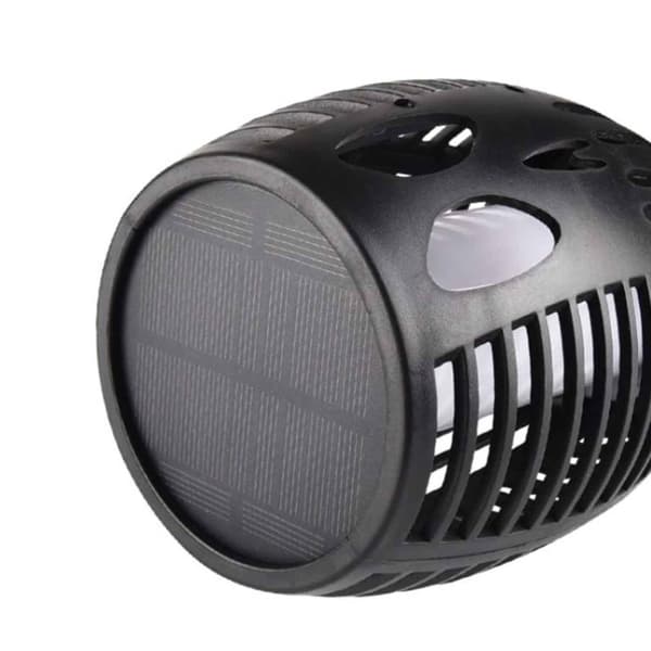LED solar havelampe, flammelygte