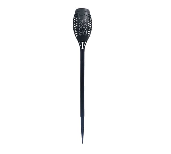 LED solar havelampe, flammelygte
