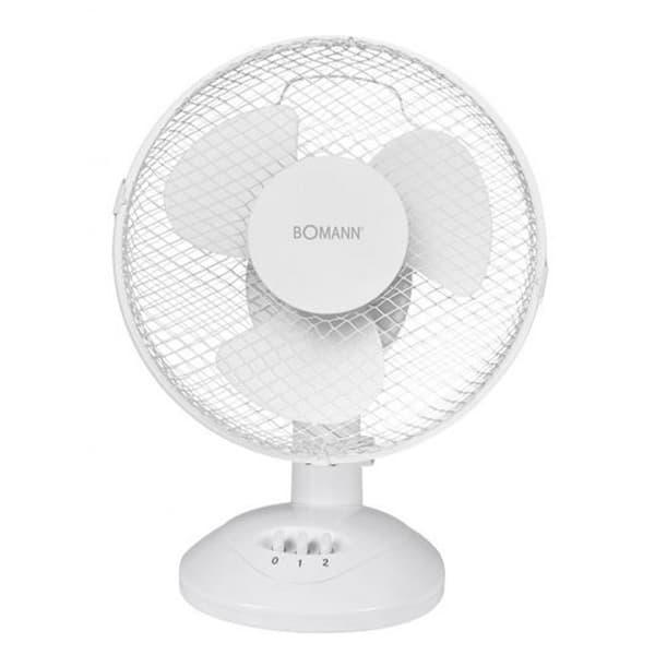 Bomann VL 1137 CB Pöytätuuletin 23 cm Valkoinen