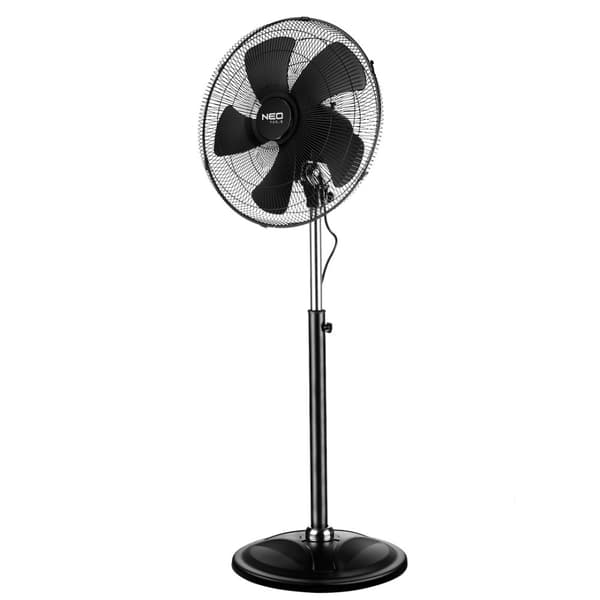 Työpajan lattiatuuletin 100W, halkaisija 45 cm, 3 nopeutta, oskillointi