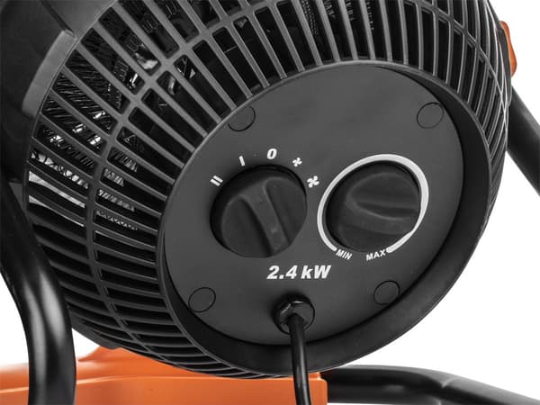Lämmitin ja tuuletin, 2 in 1, 2400W, manuaalinen malli